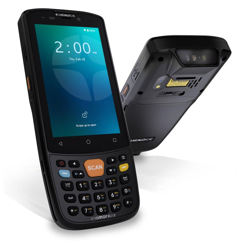 Datalogic Memor K20, 2D, Area Imager, 10,5cm (4''), RTC, USB-C, BT (BLE), WLAN, NFC, Android, GMS, s