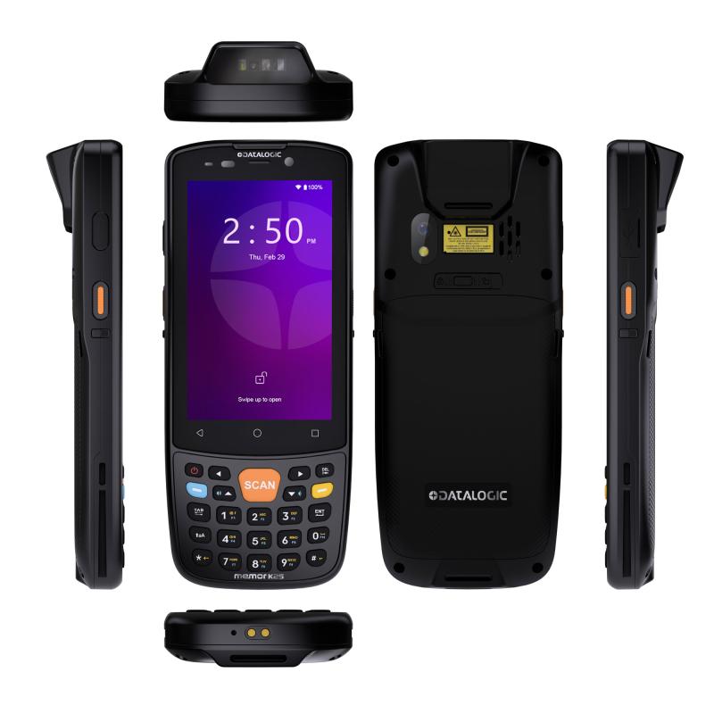 Datalogic Memor K25, 2D, Area Imager, 10,5cm (4''), RTC, USB-C, BT (BLE), WLAN, 4G, NFC, Android, GM