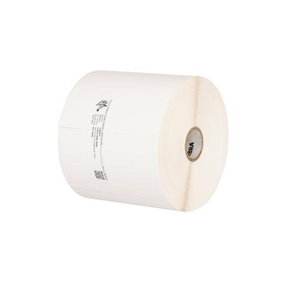 1x Zebra PolyPro 4000T Matte 102x102mm AD(200) Kern(76,2) 1070 Etiketten/Rolle