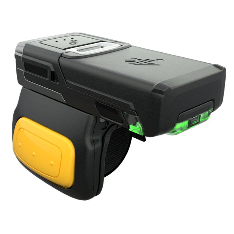 Zebra RS5100, Enterprise Handrückenhalterung, BT, 2D, SE4770, BT, schwarz, silber, 480mAh Akku