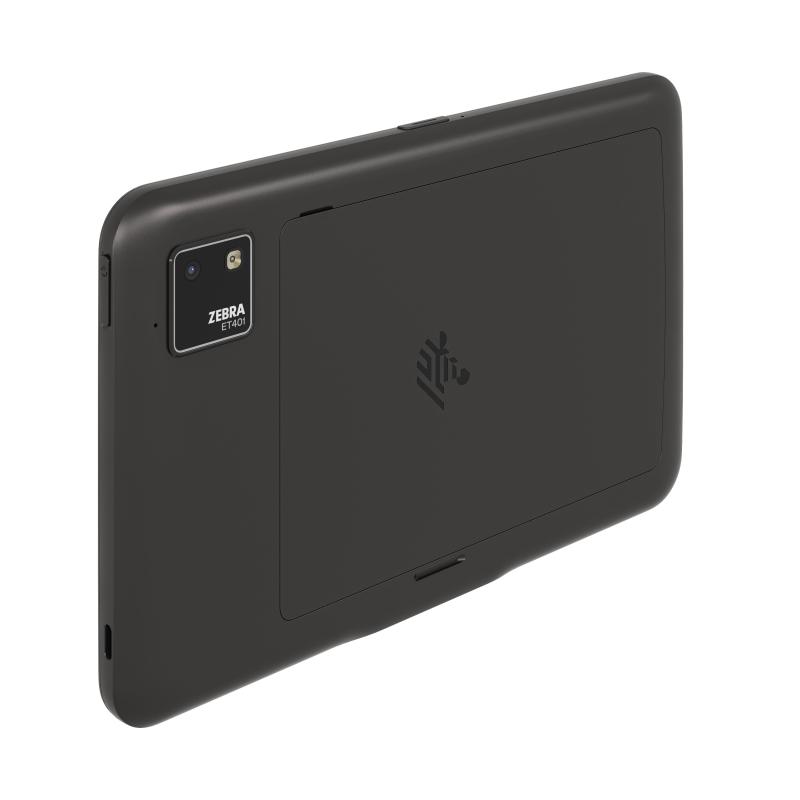 Zebra ET401, 2D, SE4100, 20,3cm (8''), USB-C, BT, WLAN (Wi-Fi 7), NFC, Android, GMS, RB, schwarz