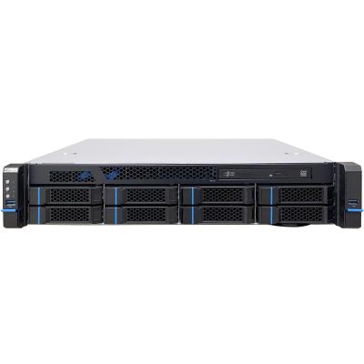 19" Geh&auml;use RM-245-08 2HE 12Gbps 2 x 550W red. Acbel Netzteil