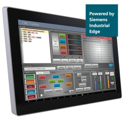 Panelmaster 2191 f&uuml;r Siemens Industrial Edge, 21.5" Panel PC, J6412, 8GB, 128GB SSD
