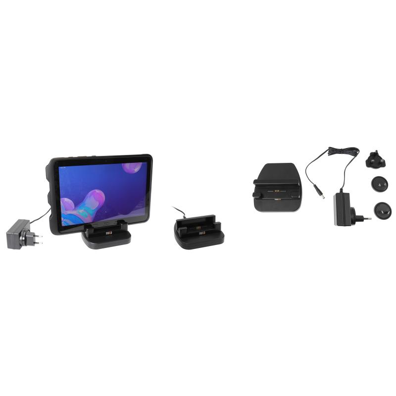 Ladestation, Tisch, inkl.: Netzteil (EU, UK), passend f&uuml;r: Tab Active 2, Tab Active 3, Tab Active Pr
