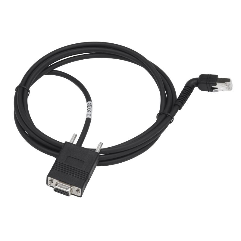 Verbindungskabel RS232, L&auml;nge: 2.1 m, angewinkelt