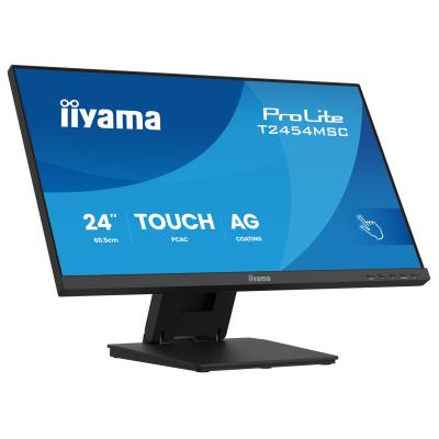 iiyama ProLite T2454MSC-B3AG, 23,8", Projected Capacitive, Multi Touch, Antiglare, Full HD, schwarz