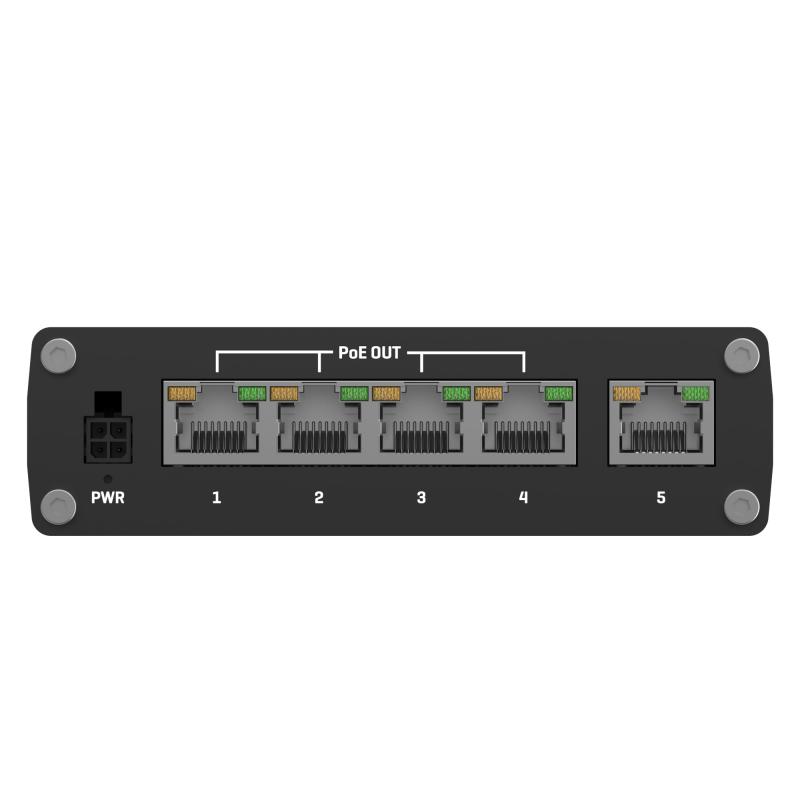 Teltonika TSW100 Industrial Unmanaged PoE+ Switch