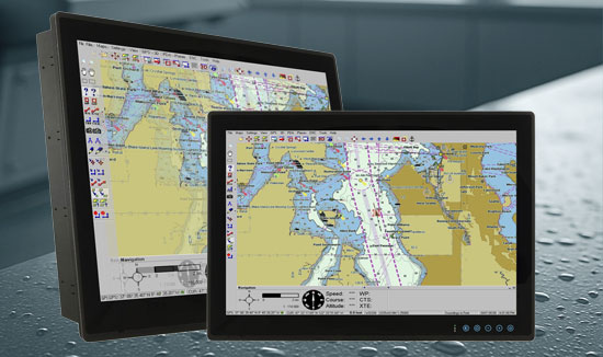 Panelmaster Marine-Serie – IP66-geschützte Panel PCs für maritime Anwendungen mit Intel® Core™ i5 und kapazitivem Touch