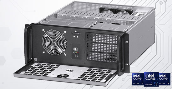 19 Zoll Controlmaster 1324 4HE online konfigurierbarer Industrie PC